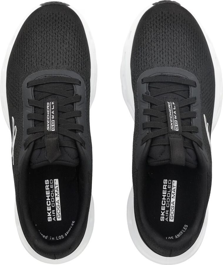 Skechers GO WALK Glide-Step 2.0 Vic heren sportschoenen 217020 BKW zwart - Foto 3