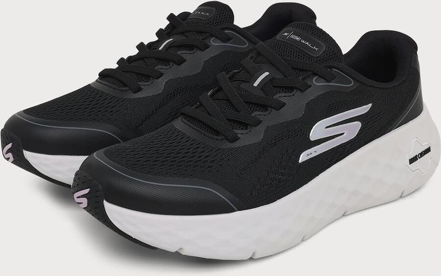 SKECHERS Sneakers laag 'GO WALK MAX CUSHIONING FLEX' zilvergrijs zwart - Foto 4