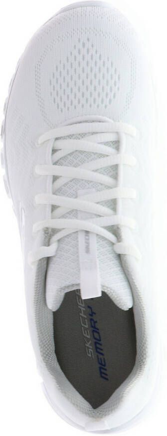 Skechers Sneakers Graceful Get Connected Vrijetijdsschoen lage schoen veterschoen geschikt voor de wasmachine - Foto 7