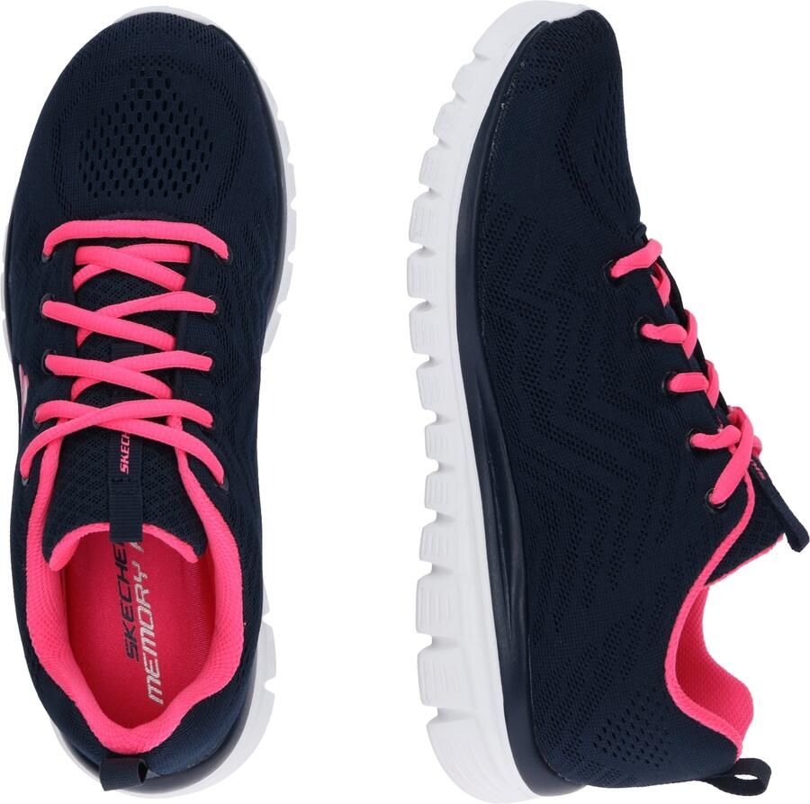 Skechers Sneakers Graceful Get Connected met memory foam vrijetijdsschoen lage schoen veterschoen - Foto 5