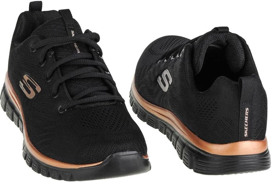 Skechers Sneakers Graceful Get Connected met memory foam vrijetijdsschoen halfschoen veterschoen - Foto 11