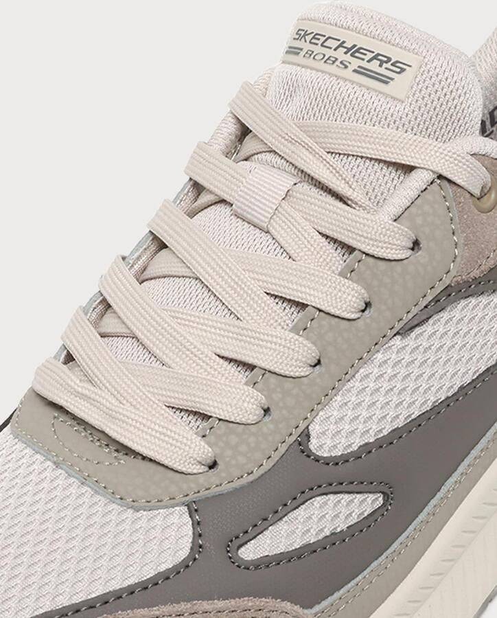 Skechers Slip-ins: BOBS Squad 4 heren sneakers beige Extra comfort Memory Foam - Foto 6