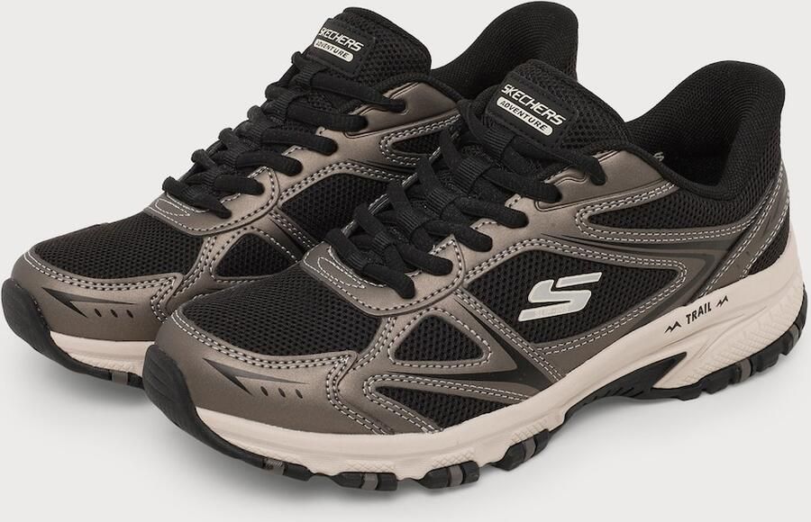 SKECHERS Sneakers laag 'HILLCREST-HAMPTON' brons zwart wit - Foto 3