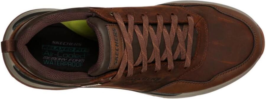 Skechers Waterdichte outdoor laarzen met geheugenschuimcomfort Bruin Heren - Foto 3