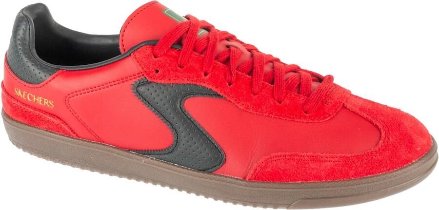 Skechers Hotshot Roaver Mannen Rood Sneakers Sportschoenen