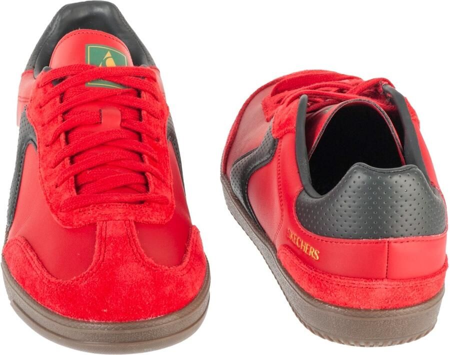Skechers Hotshot Roaver Mannen Rood Sneakers Sportschoenen - Foto 5