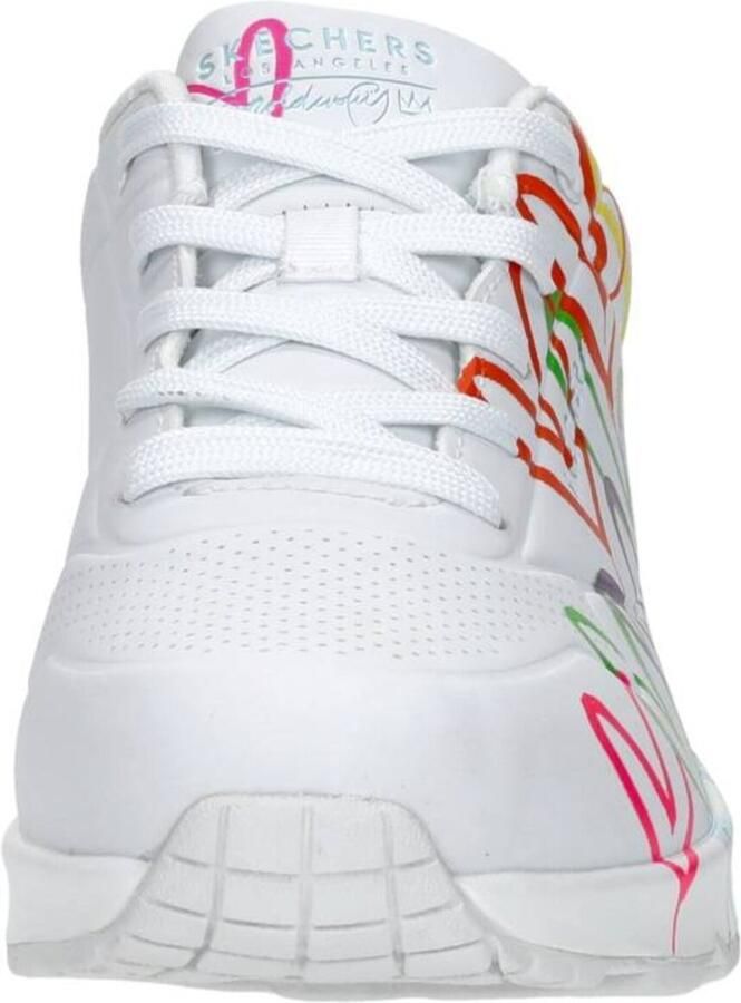 SKECHERS Sneakers laag 'Uno-Highlight Love' geel donkeroranje pink wit - Foto 10