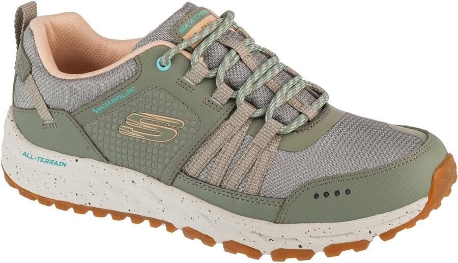 Skechers Escape Plan Endless Pursuit Dames Sneakers Olijfgroen - Foto 3