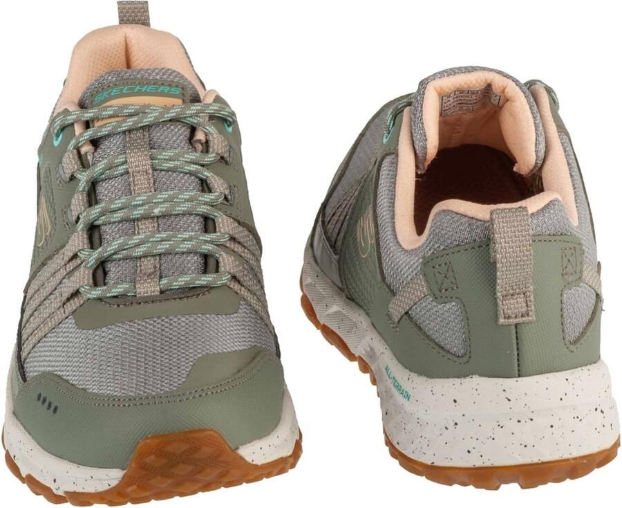 Skechers Escape Plan Endless Pursuit Dames Sneakers Olijfgroen - Foto 12