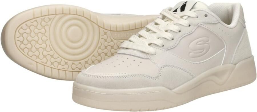 Skechers Koopa Court Volley Low Varsity Sneakers Laag Gebroken wit - Foto 5
