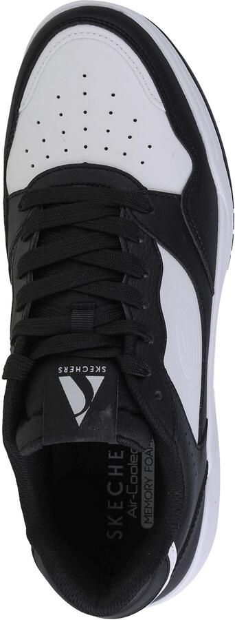 Skechers Koopa-Volley Low Varsity 183240-BKW Mannen Wit Sneakers - Foto 6
