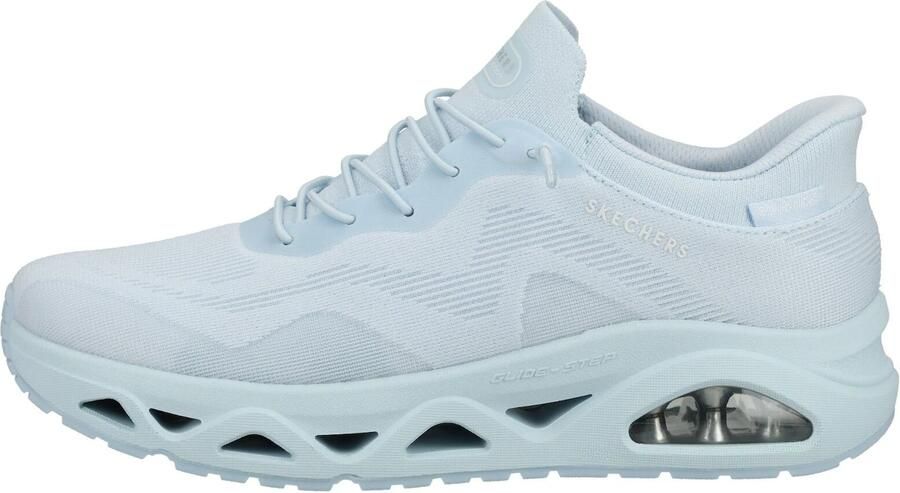 Skechers Hands Free Slip-Ins Uno Glide-Step dames instapper Licht blauw - Foto 2