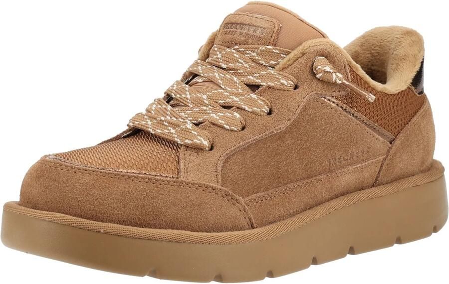 Skechers art. 190196 CSNT Keepsakes Cozy Street Hiker EZ cognac suede slipin dames - Foto 13