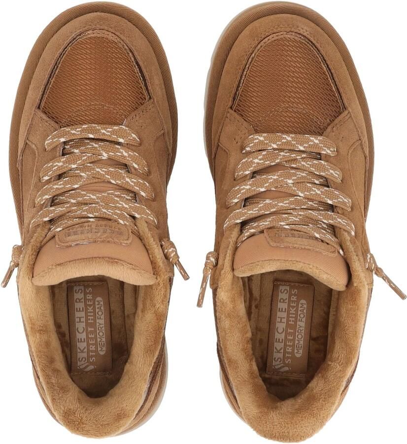 Skechers art. 190196 CSNT Keepsakes Cozy Street Hiker EZ cognac suede slipin dames - Foto 11