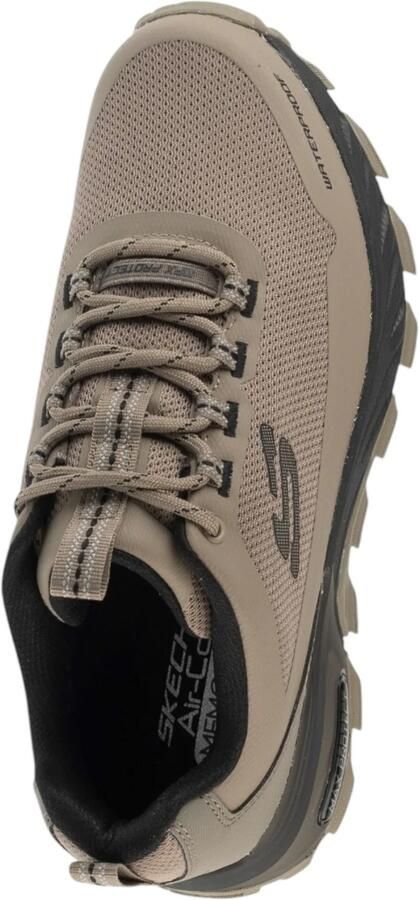 Skechers Max Protect-Fast Track Mannen Grijs Sneakers - Foto 4