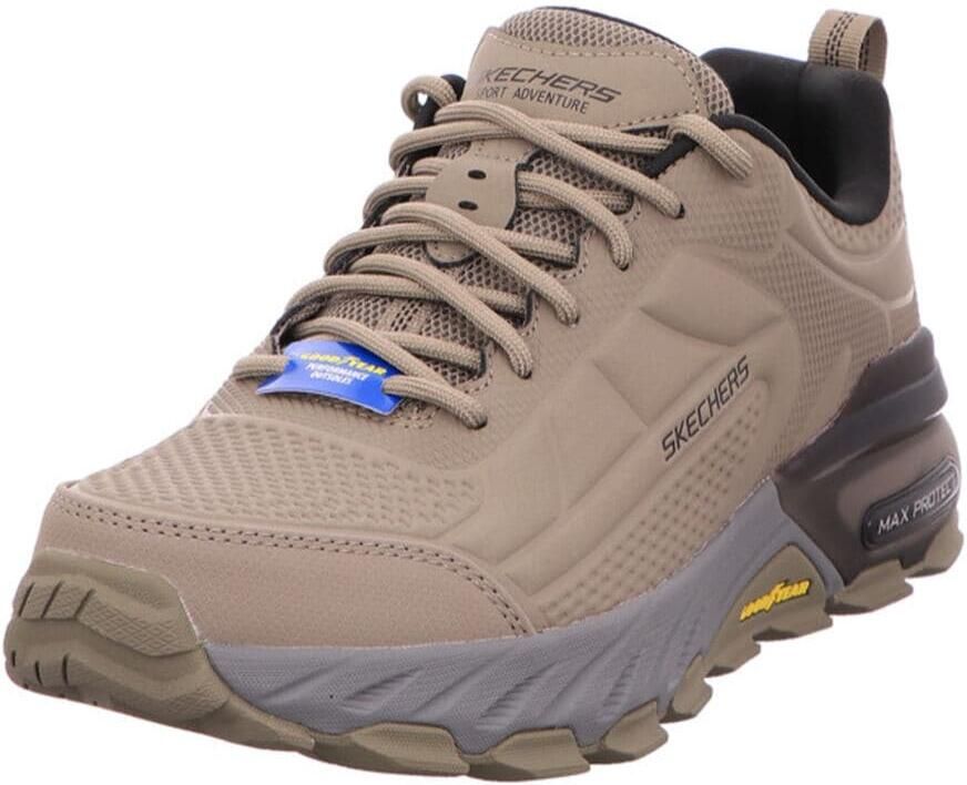 Skechers Max Protect Irongu Patike 237672-TPBK Mannen Beige Sneakers - Foto 6