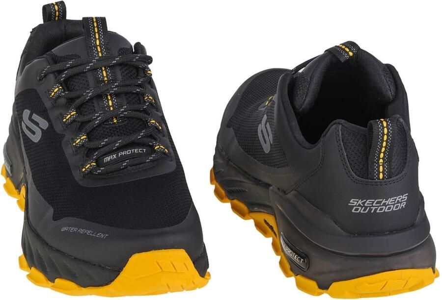 Skechers Max Protect-Liberated 237301-BKYL Mannen Zwart Sneakers - Foto 2
