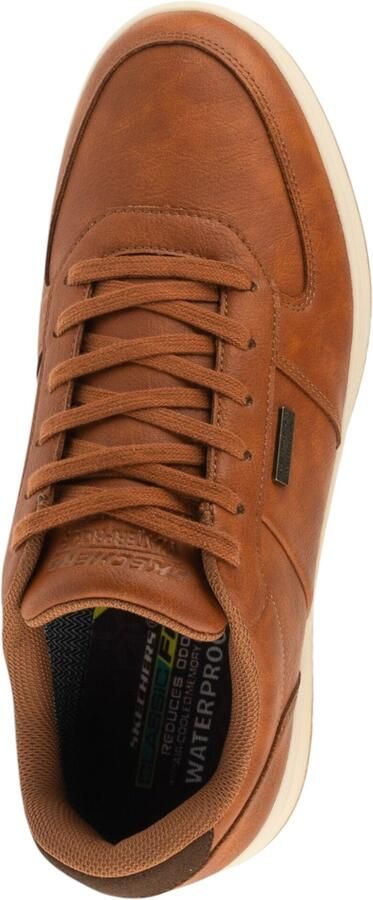 SKECHERS Sneakers laag ' Palmiro Monty' bruin - Foto 4