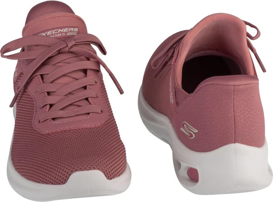 Skechers Slip-Ins Bobs Sport Unity Pinch Of Luck 117509-BLSH Vrouwen Roze Sneakers - Foto 4