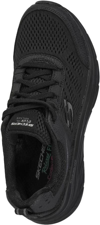 Skechers D'Lux Walker-Infinite Motion 149023-BBK Vrouwen Zwart Sneakers Sportschoenen - Foto 6