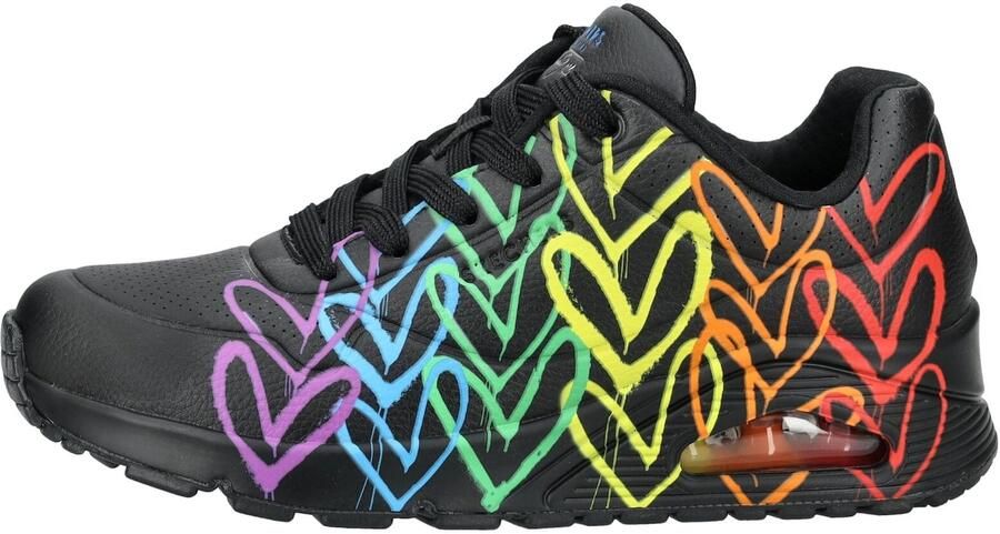 SKECHERS Sneakers laag royal blue koningsblauw geel lila zwart - Foto 6