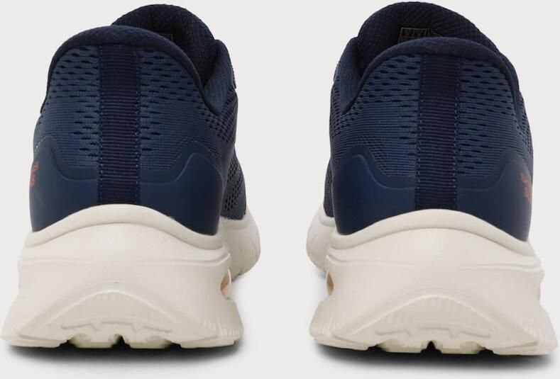 SKECHERS Sneakers laag 'SKECH-AIR SUMMITS' navy oranje wit - Foto 5
