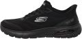 SKECHERS Sneakers laag 'SKECH-AIR SUMMITS' zwart wit - Zwart/Wit