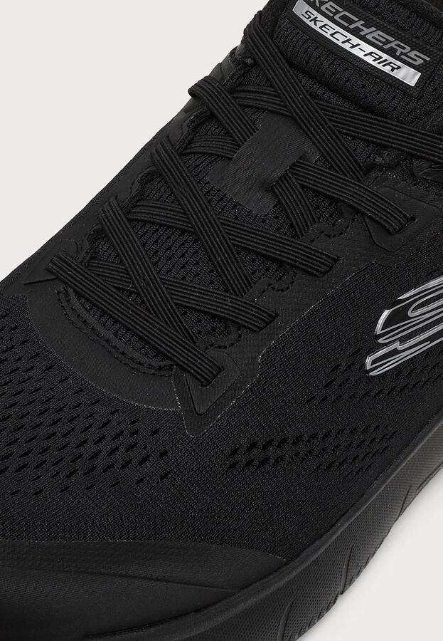 SKECHERS Sneakers laag 'SKECH-AIR SUMMITS' zwart wit - Foto 3