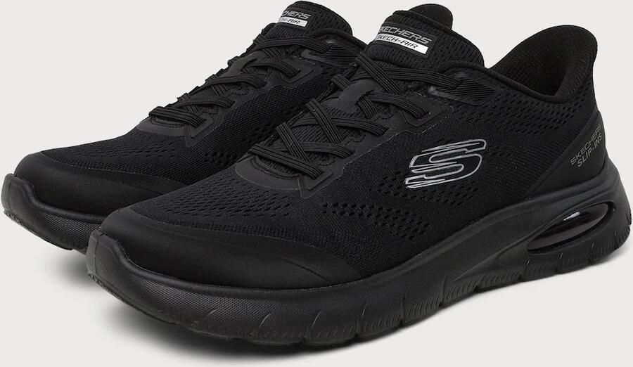 SKECHERS Sneakers laag 'SKECH-AIR SUMMITS' zwart wit - Foto 4