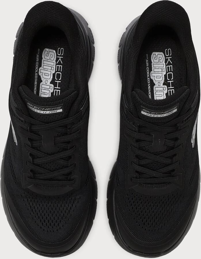SKECHERS Sneakers laag 'SKECH-AIR SUMMITS' zwart wit - Foto 2