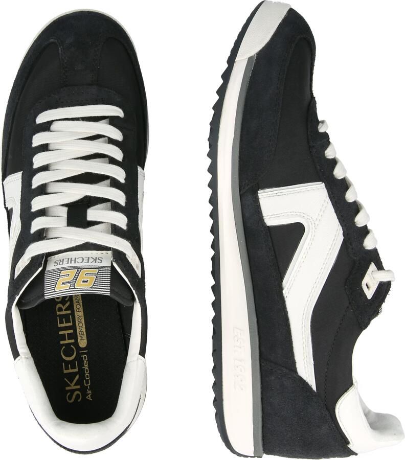 SKECHERS Sneakers laag 'SKX 92 SPECTIVE' zwart wit - Foto 3