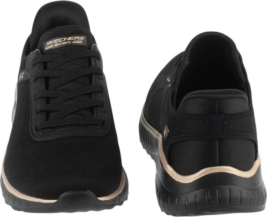 Skechers Bobs sqaud Chaos CURRENT MUSE sportschoenen voor dames Black Rose Gold - Foto 6