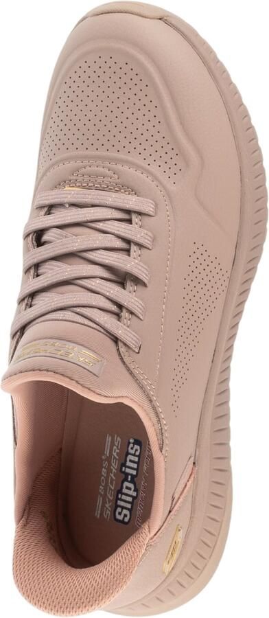 Skechers Slip-on sneakers BOBS SQUAD 4 Slipper vrijetijdsschoen met Slip-ins om in te stappen - Foto 3
