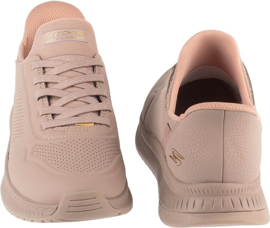 Skechers Slip-on sneakers BOBS SQUAD 4 Slipper vrijetijdsschoen met Slip-ins om in te stappen - Foto 6