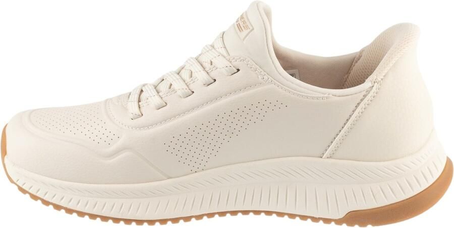 Skechers Slip-on sneakers BOBS SQUAD 4 Slipper vrijetijdsschoen met Slip-ins om in te stappen
