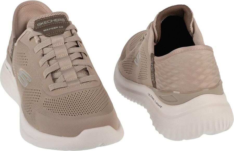 SKECHERS Sneakers laag ' Slip-Ins: Bounder 2.0 Emerged' grijs - Foto 3
