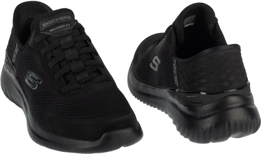 SKECHERS Sneakers laag ' Slip-Ins: Bounder 2.0 Emerged' zwart - Foto 3