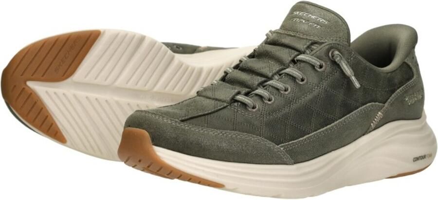 Skechers Lage Sneakers Slip-Ins: Contour Foam Cozy Fit Natural Ease - Foto 15