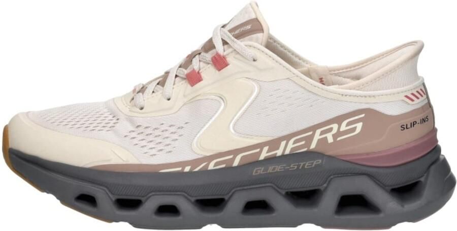 Skechers Instapper Hands-Free Slip-Ins Glide Step Alt NTGY Wit Grijs Machine Washable - Foto 5