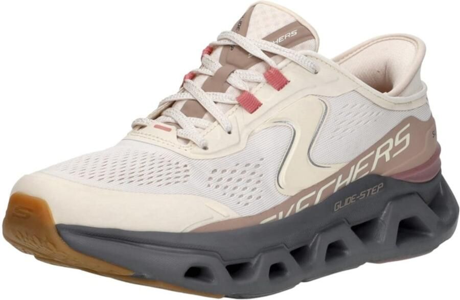 Skechers Instapper Hands-Free Slip-Ins Glide Step Alt NTGY Wit Grijs Machine Washable - Foto 7
