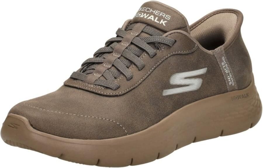 SKECHERS Slip-on 'Slipper Damen 124837 BRN Kunststoff (Synthetik) in braun' bruin - Foto 12
