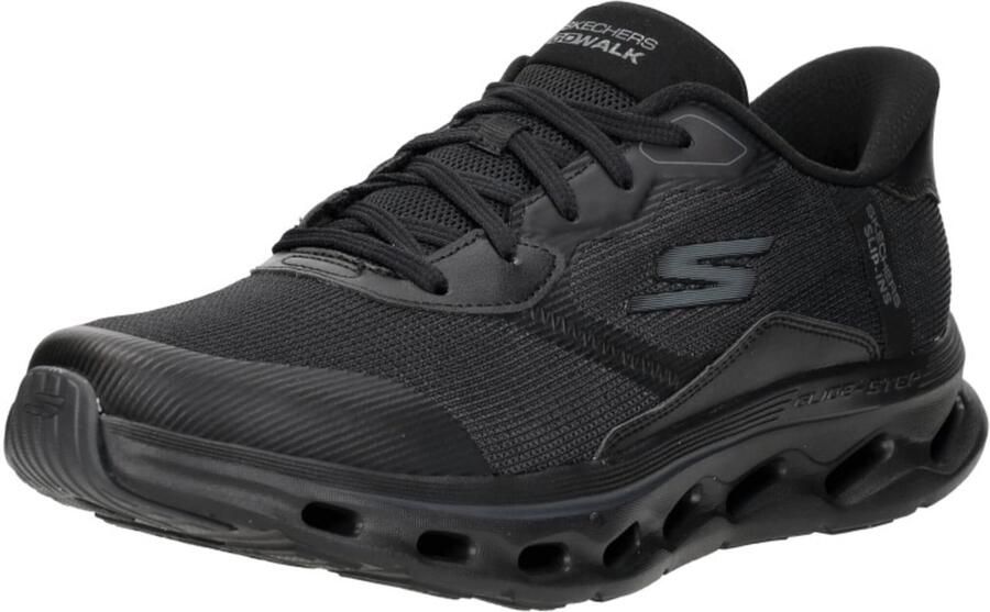 Skechers Slip-Ins Go Walk Glide Step 2.0 Sneakers Heren Zwart - Foto 13