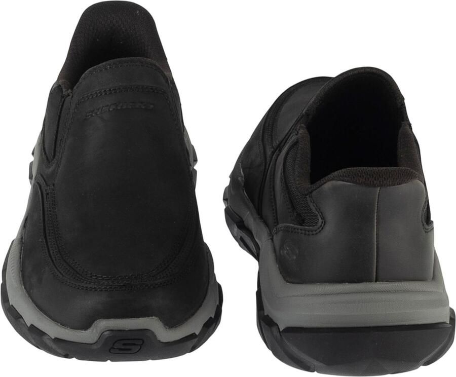 Skechers Slip-Ins Relaxed Fit Santoro Instappers Heren Zwart - Foto 4