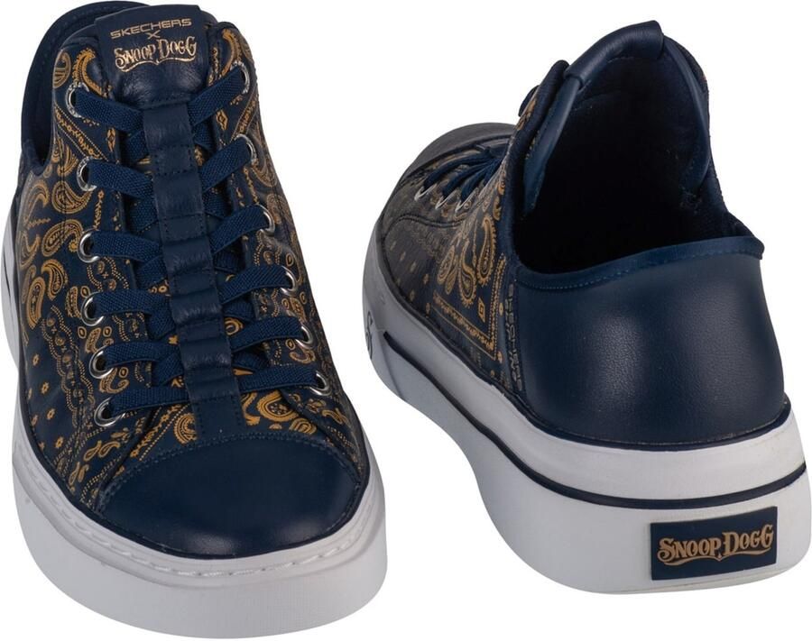 Skechers Slip-Ins Snoop One Double G 251017-NVY Mannen Marineblauw Sneakers - Foto 5