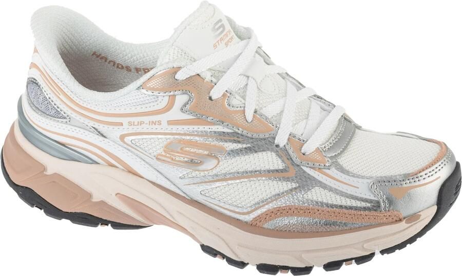 Skechers Hands Free Slip-Ins Stamina Sport dames sneaker Zilver - Foto 9