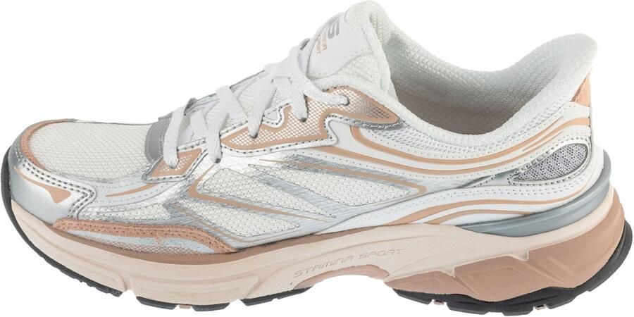 Skechers Hands Free Slip-Ins Stamina Sport dames sneaker Zilver - Foto 2