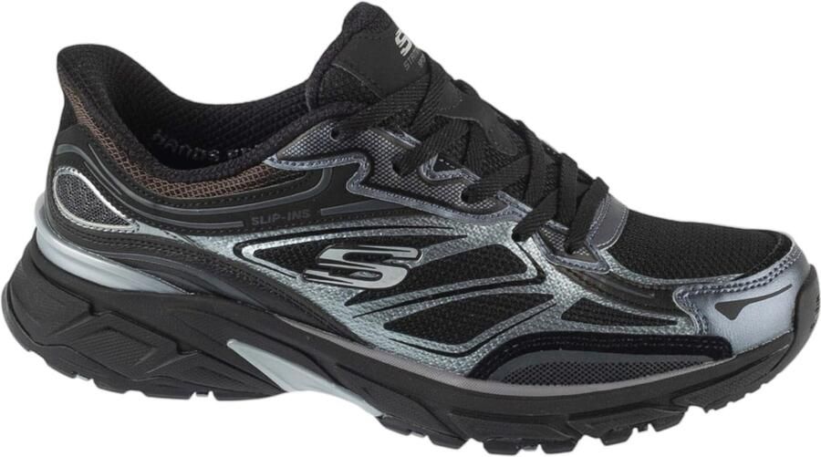 Skechers Slip-on sneakers STAMINA SPORT Retro sneaker veterschoen met metallic accenten