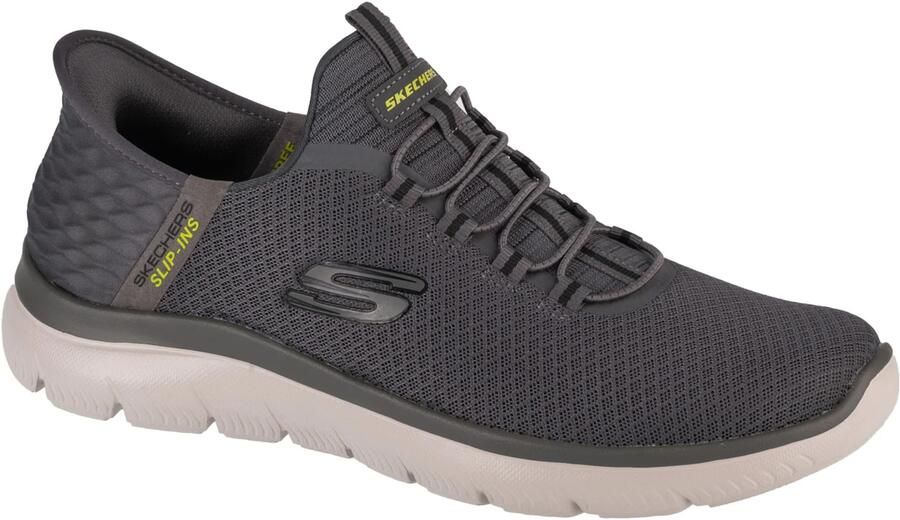 Skechers Slip-on sneakers SUMMITS-HIGH RANGE vrijetijdsschoen met slip-in hiel voor een gemakkelijke instap