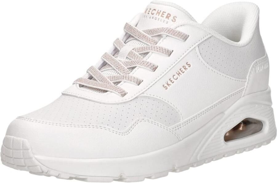 Skechers Instapper Hands-Free Slip-Ins Uno Banksia Luxe 177118 WHT White - Foto 4