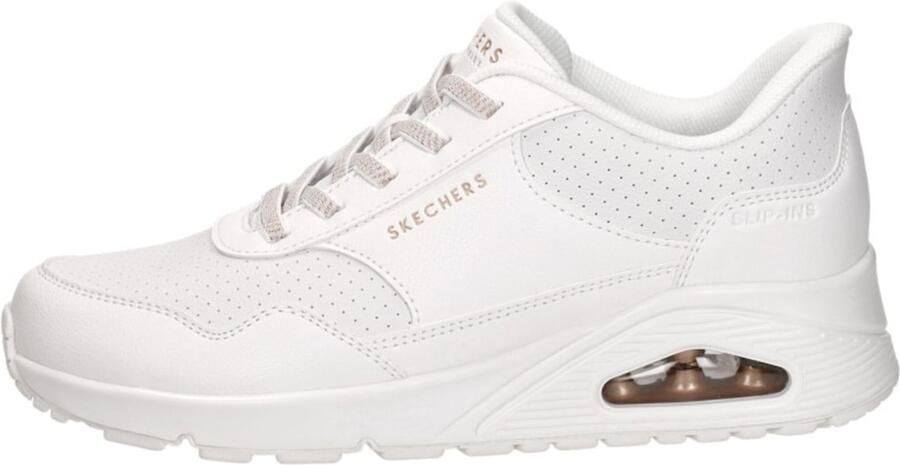 Skechers Instapper Hands-Free Slip-Ins Uno Banksia Luxe 177118 WHT White - Foto 7